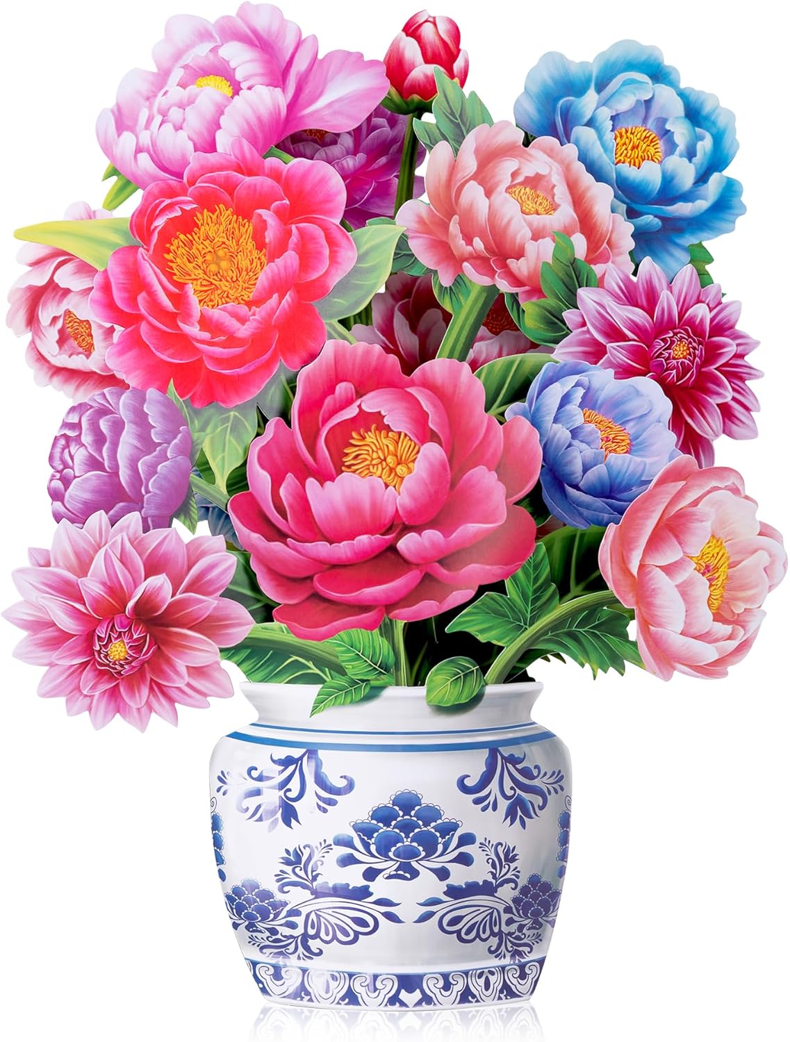 Peonies - 3D Pop-Up Floral Bouquet