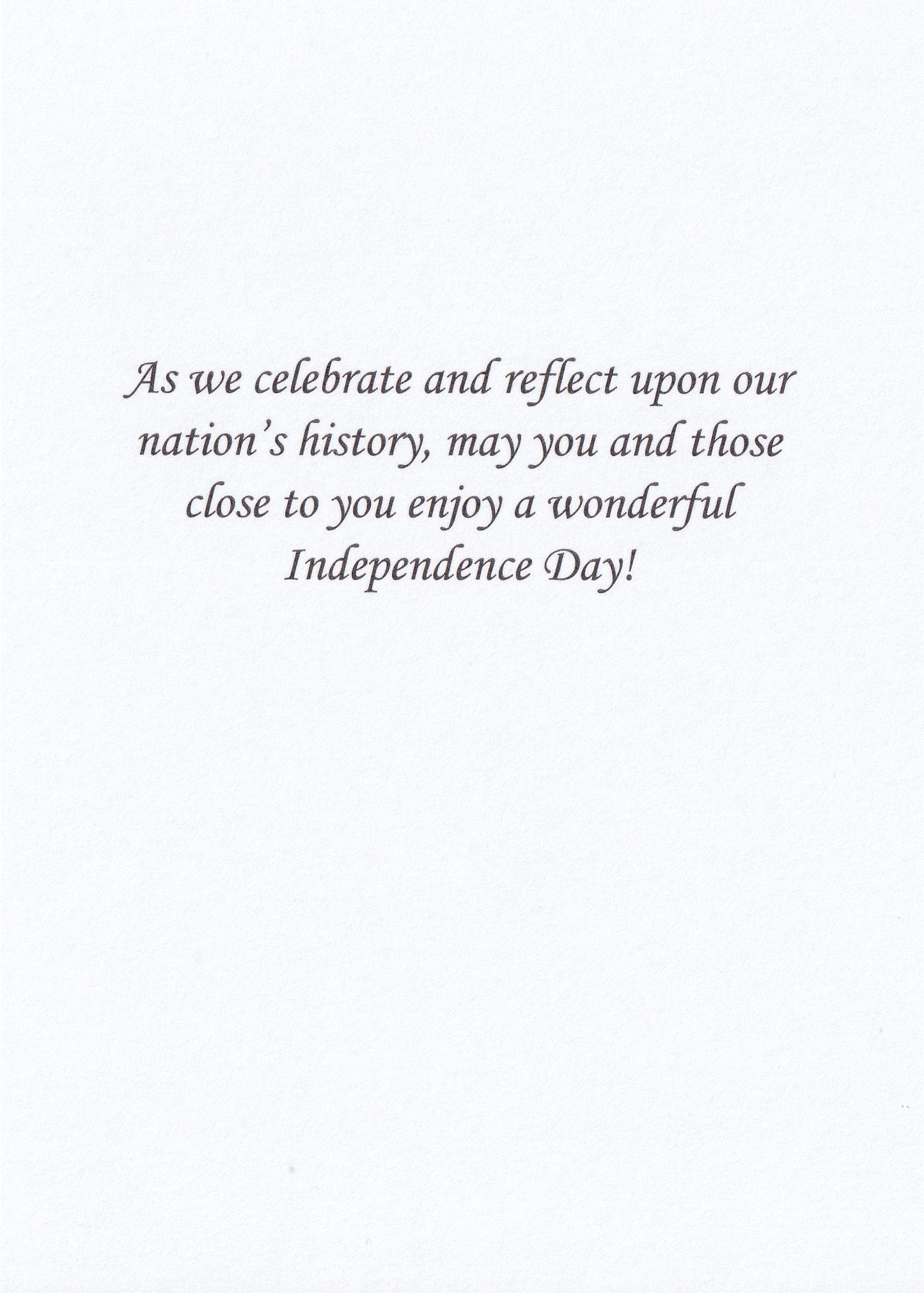 Washington Monument Fireworks Patriotic Greeting Card