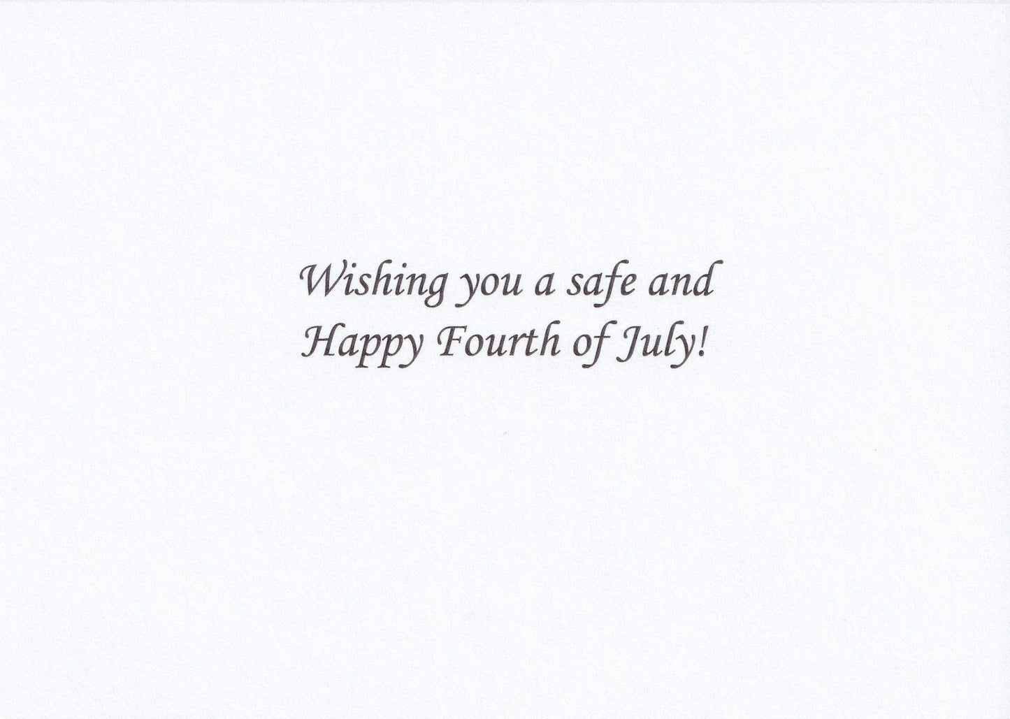 Vibrant Fireworks Grand Finale 4th of July Card
