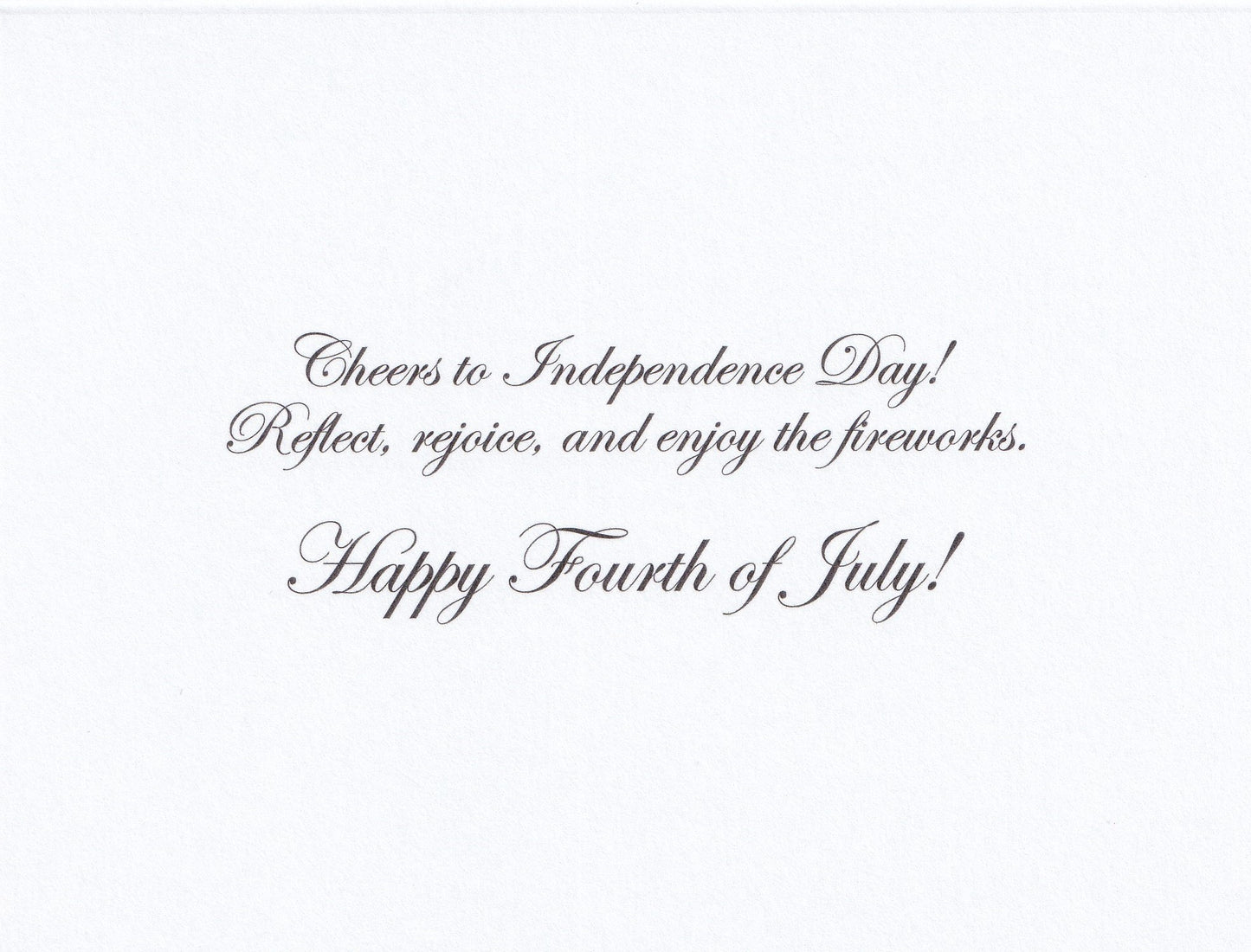 Liberty Independence Day Card