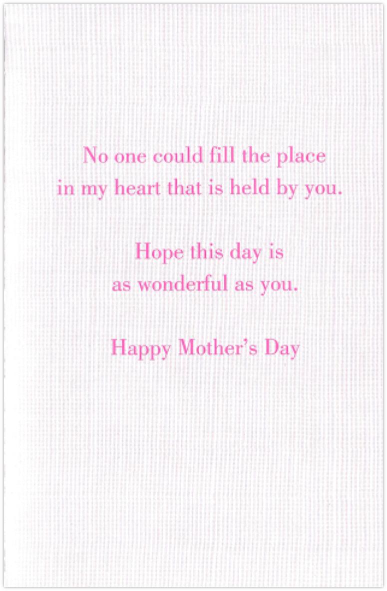 Wishing You a Wonderful Mother's Day Card