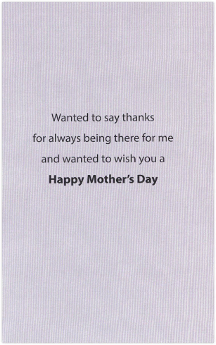 Wishing You A Happy Mother's Day Card