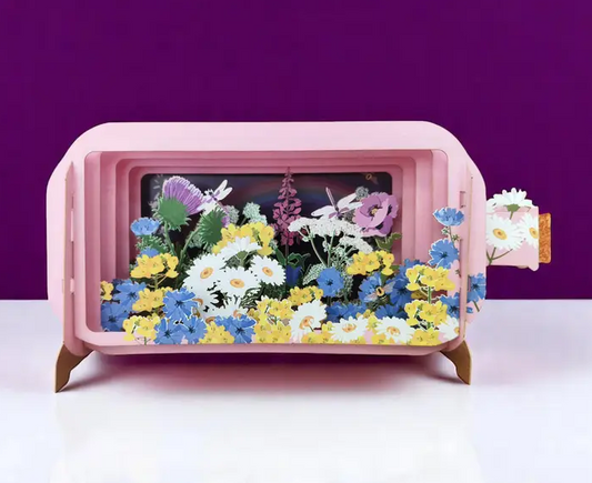 Dragonfly Meadow - Message in a Bottle - Pop-Up Card