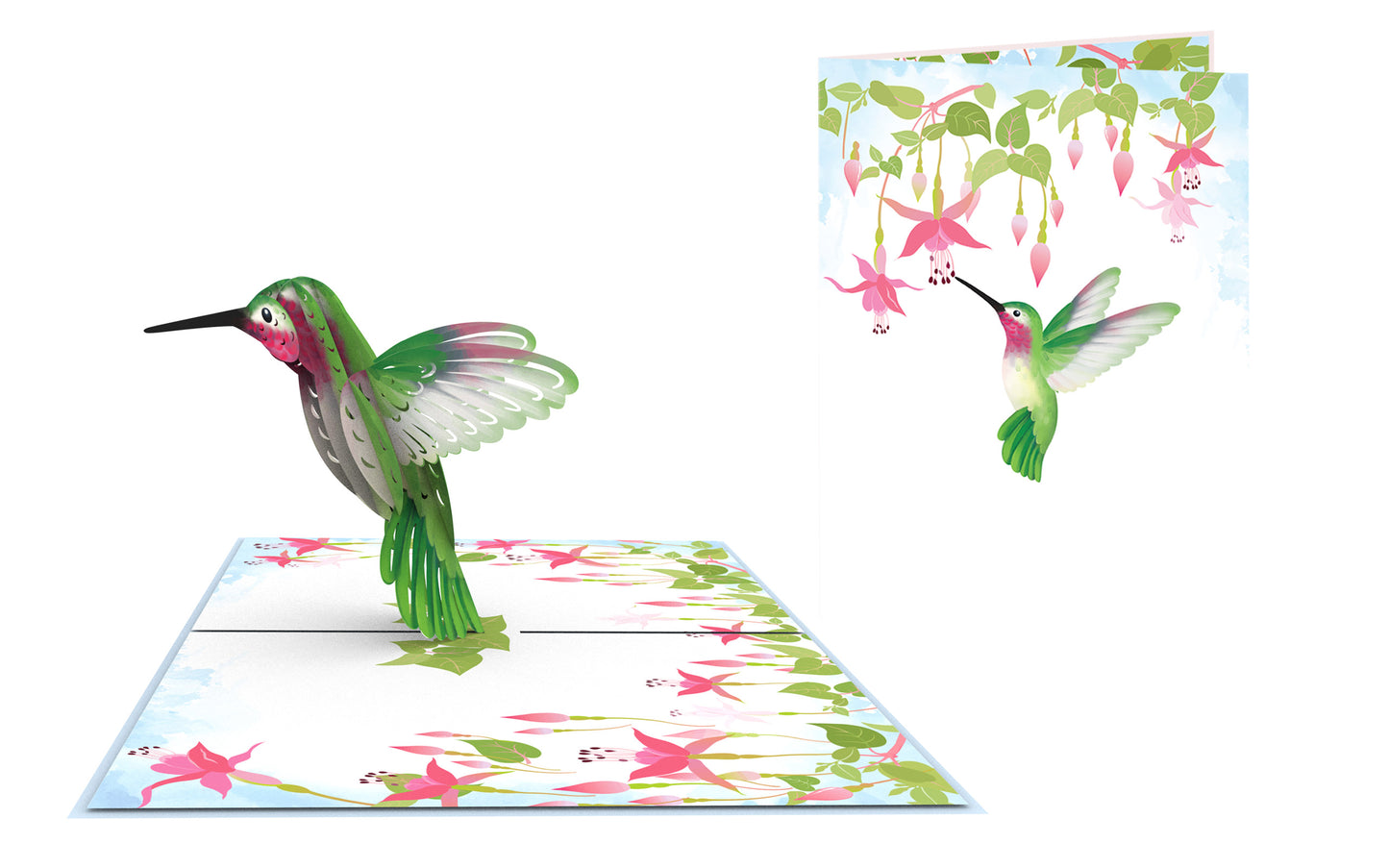 Hummingbird Pop-Up Card