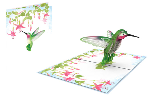 Hummingbird Pop-Up Card