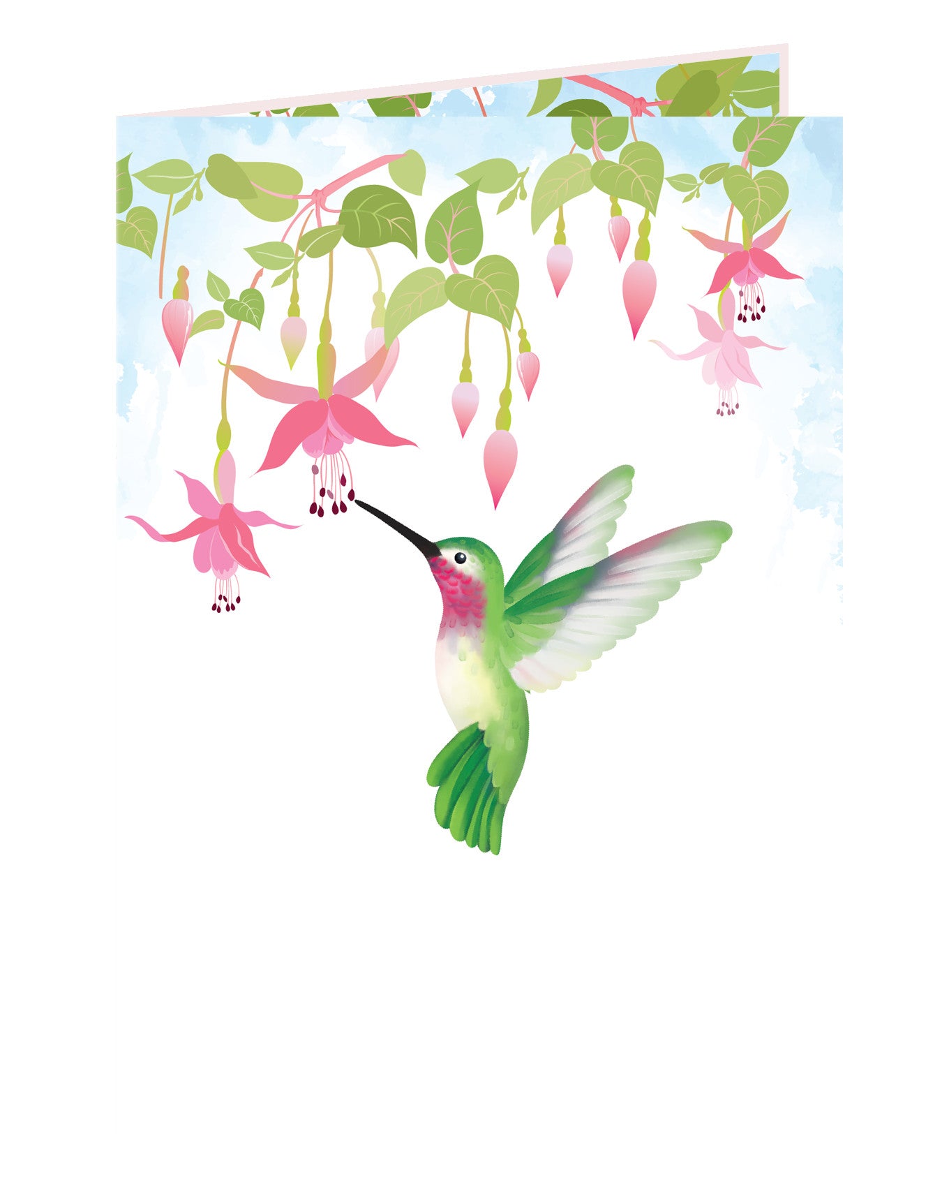 Hummingbird Pop-Up Card