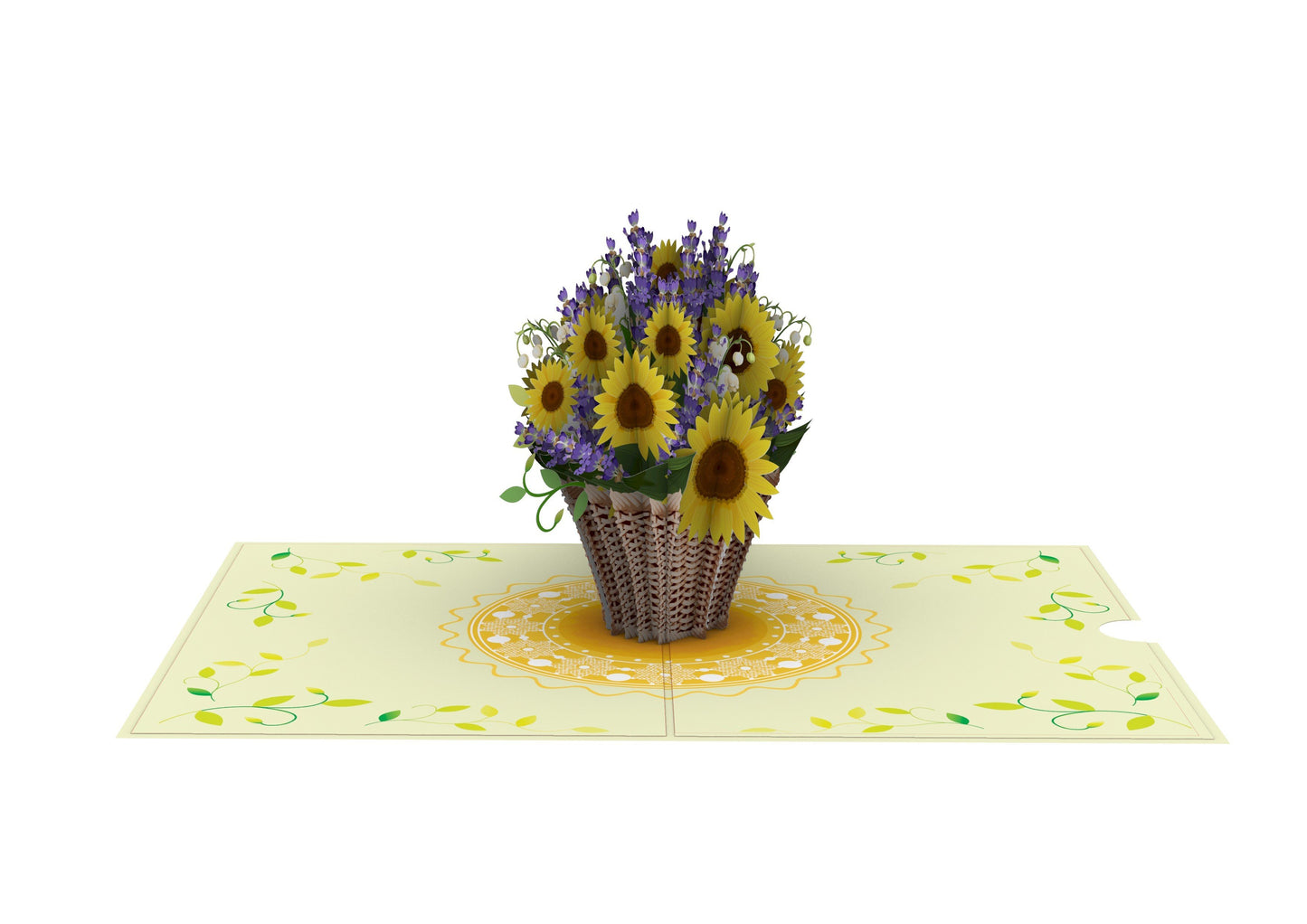 Sunflower Bouquet Pop-Up Card