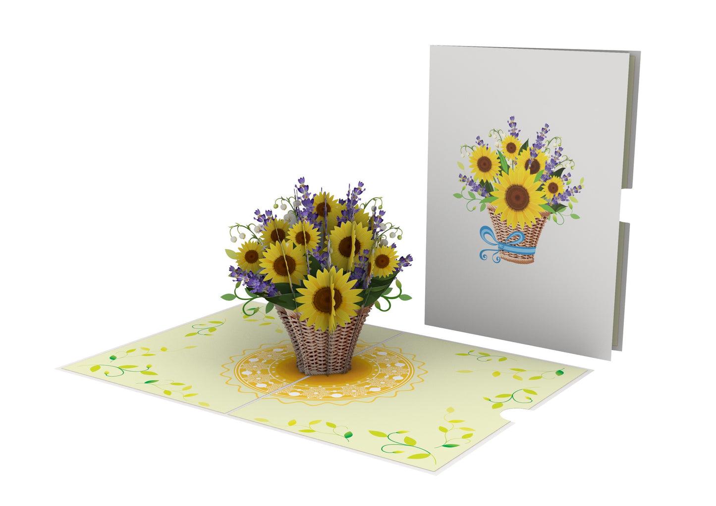 Sunflower Bouquet Pop-Up Card