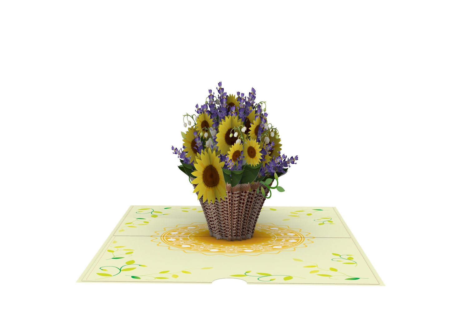 Sunflower Bouquet Pop-Up Card