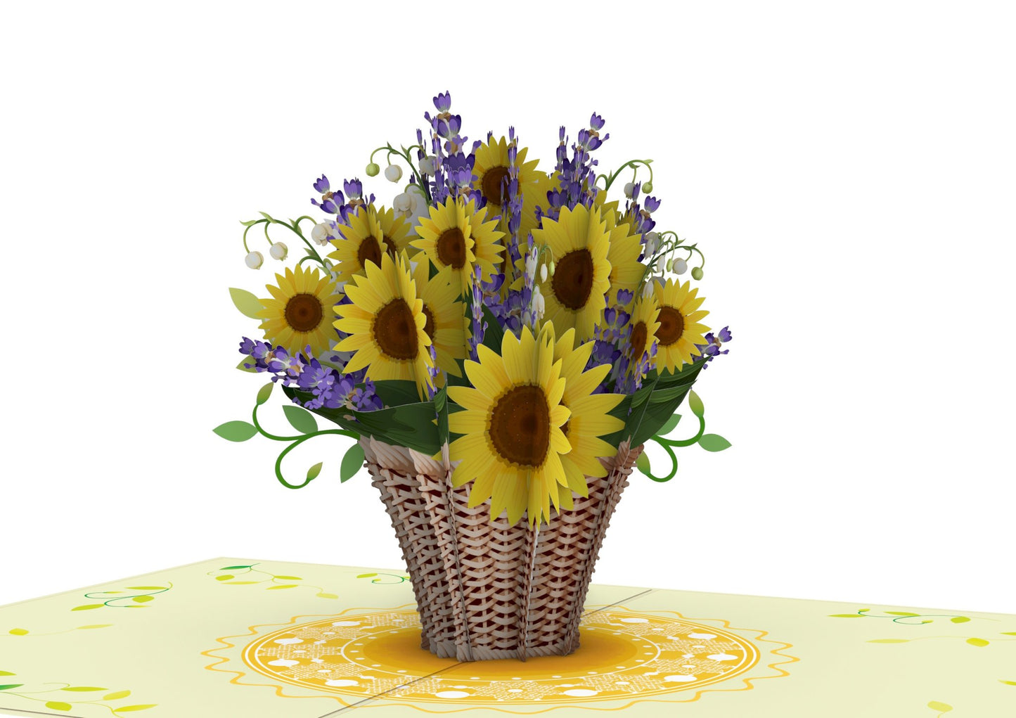 Sunflower Bouquet Pop-Up Card