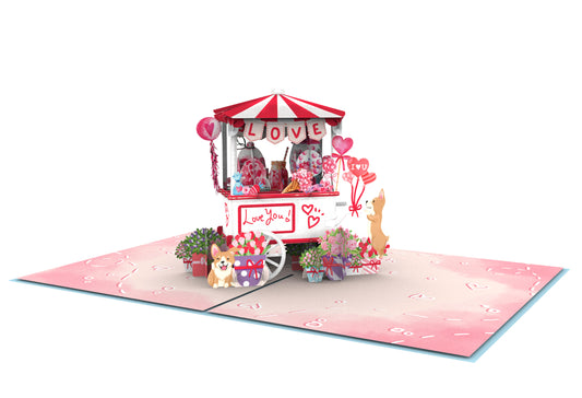 Love Sweet Stand Pop-Up Card