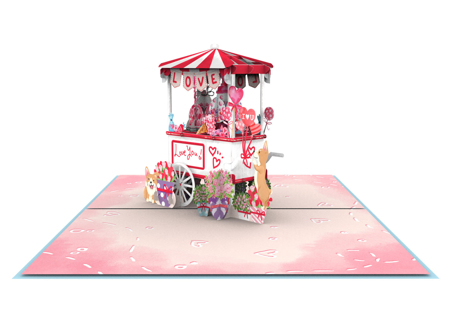 Love Sweet Stand Pop-Up Card