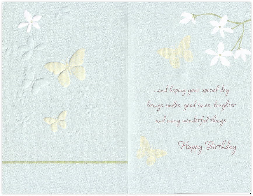 Thinking of you on your Birthday Card