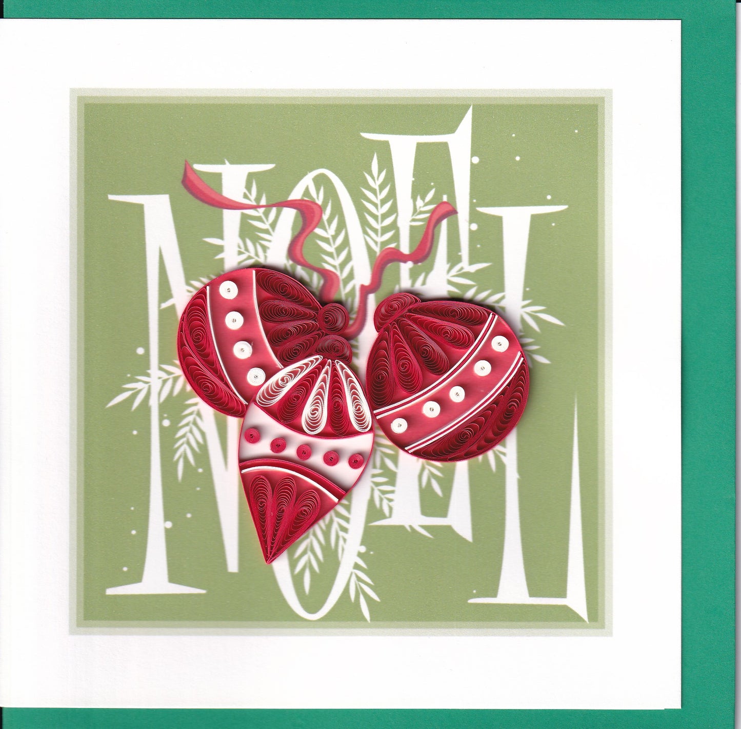Noel Christmas Quilling Card