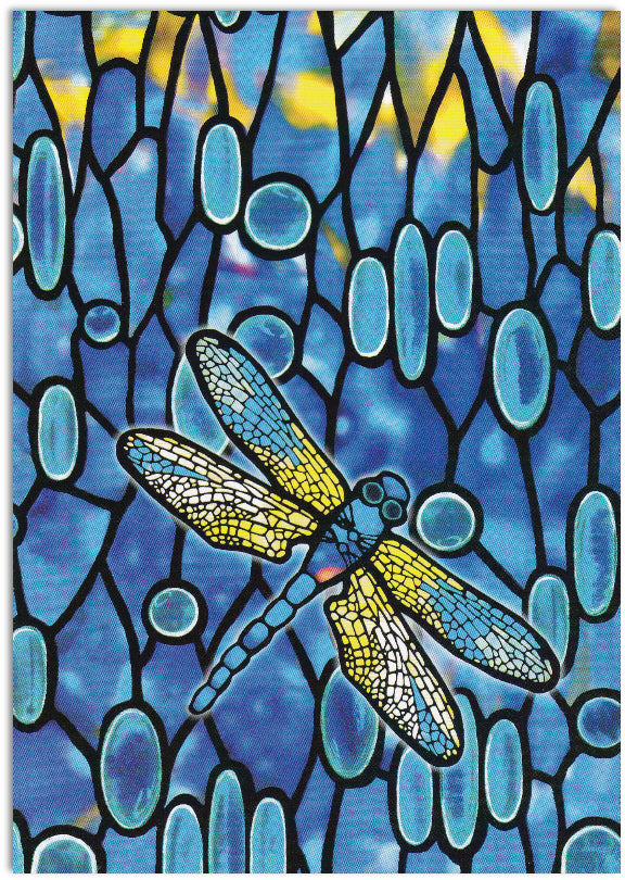 Tiffany - Dragonfly - Blank Note Card