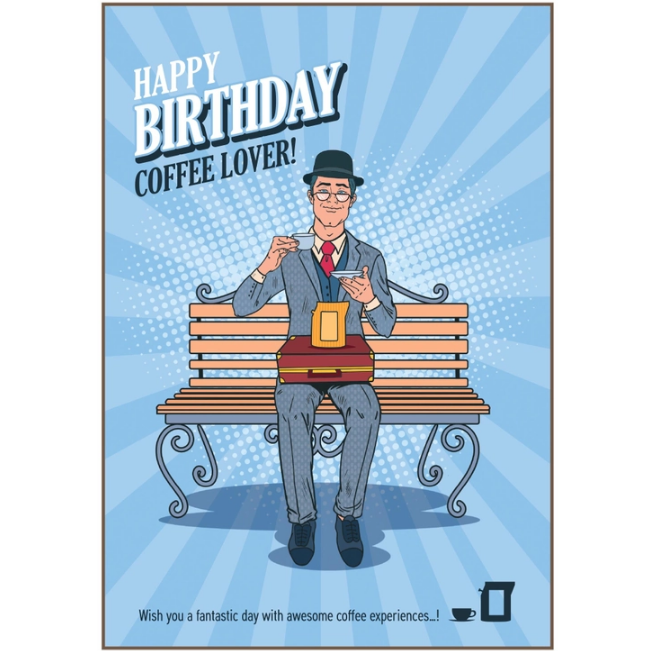 CoffeeCard - Happy Birthday Barista