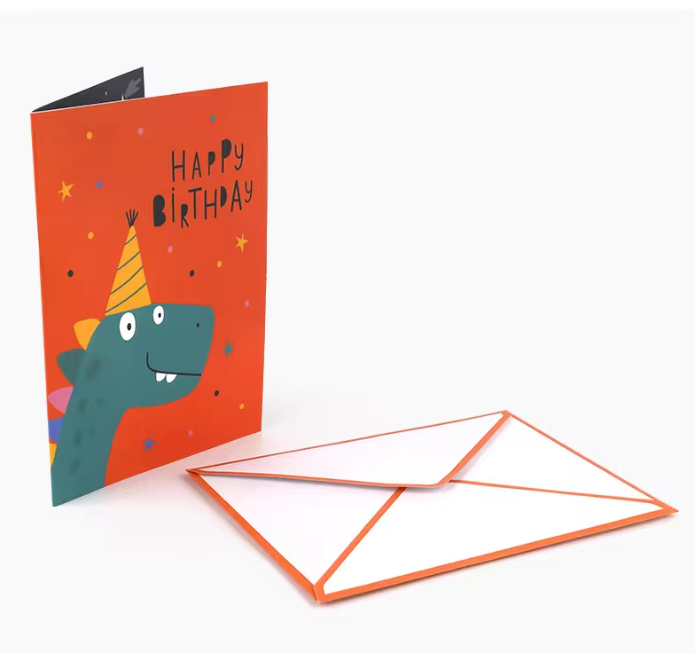 Dinosaur Birthday Pop-Up Card