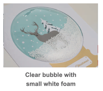 Snow Globe Card - Merry Christmas Deer