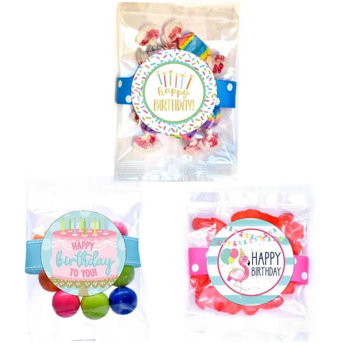 Candy Bag - Happy Birthday
