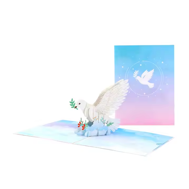 Peace Dove Pop-Up Card