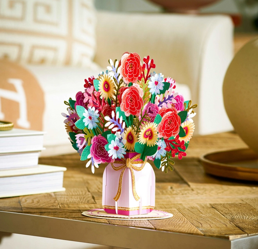 Keepsake Bloom - 3D Pop-Up Floral Bouquet