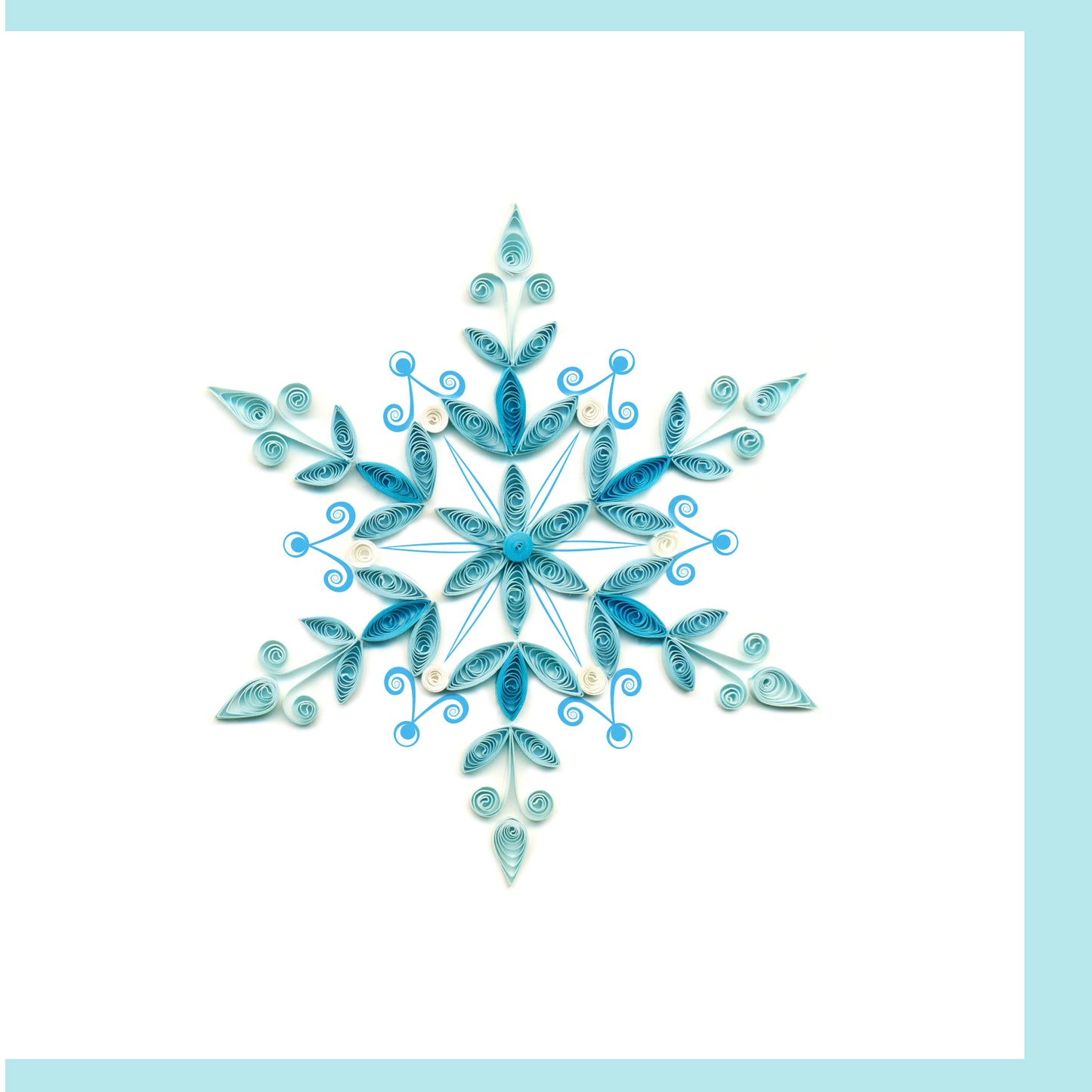 Snowflake Quilling Card