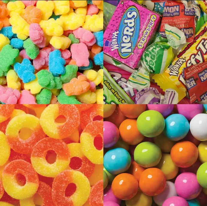 Candy Bag - Happy Birthday