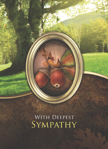 Forest Sympathy Card