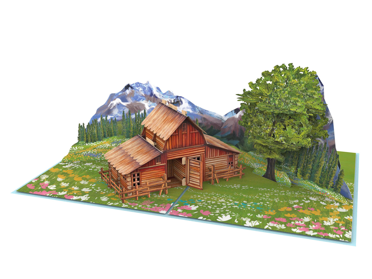 Mountains Pop-Up Card