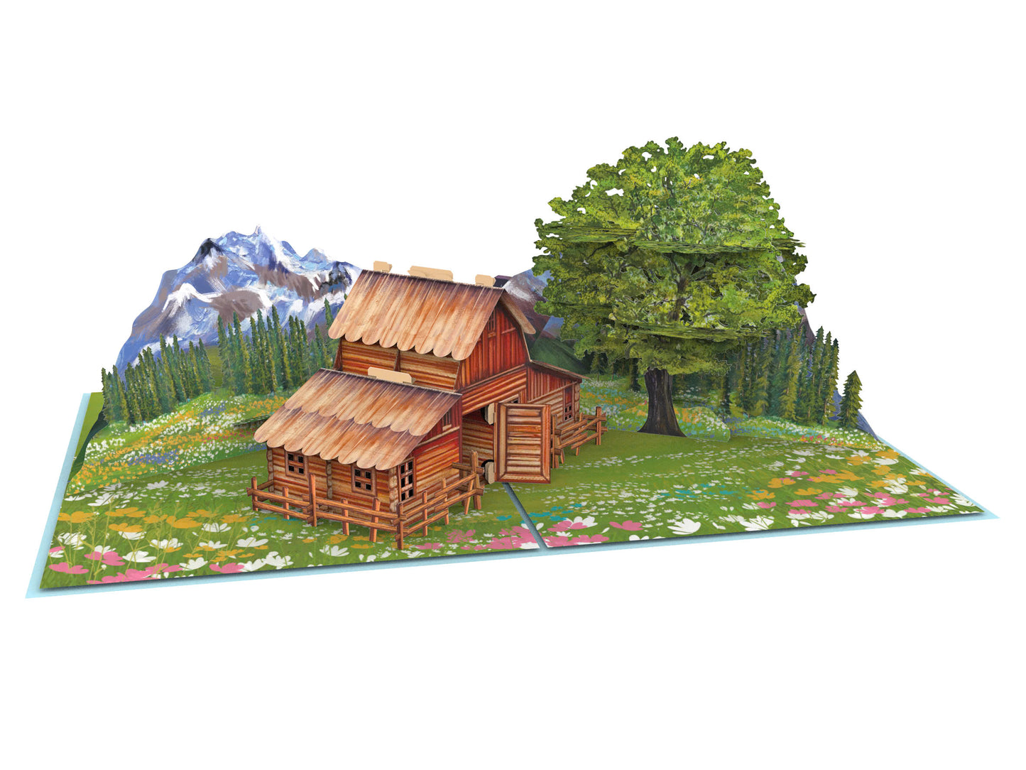 Mountains Pop-Up Card