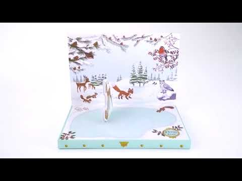 Winter Woodland Music Box Card