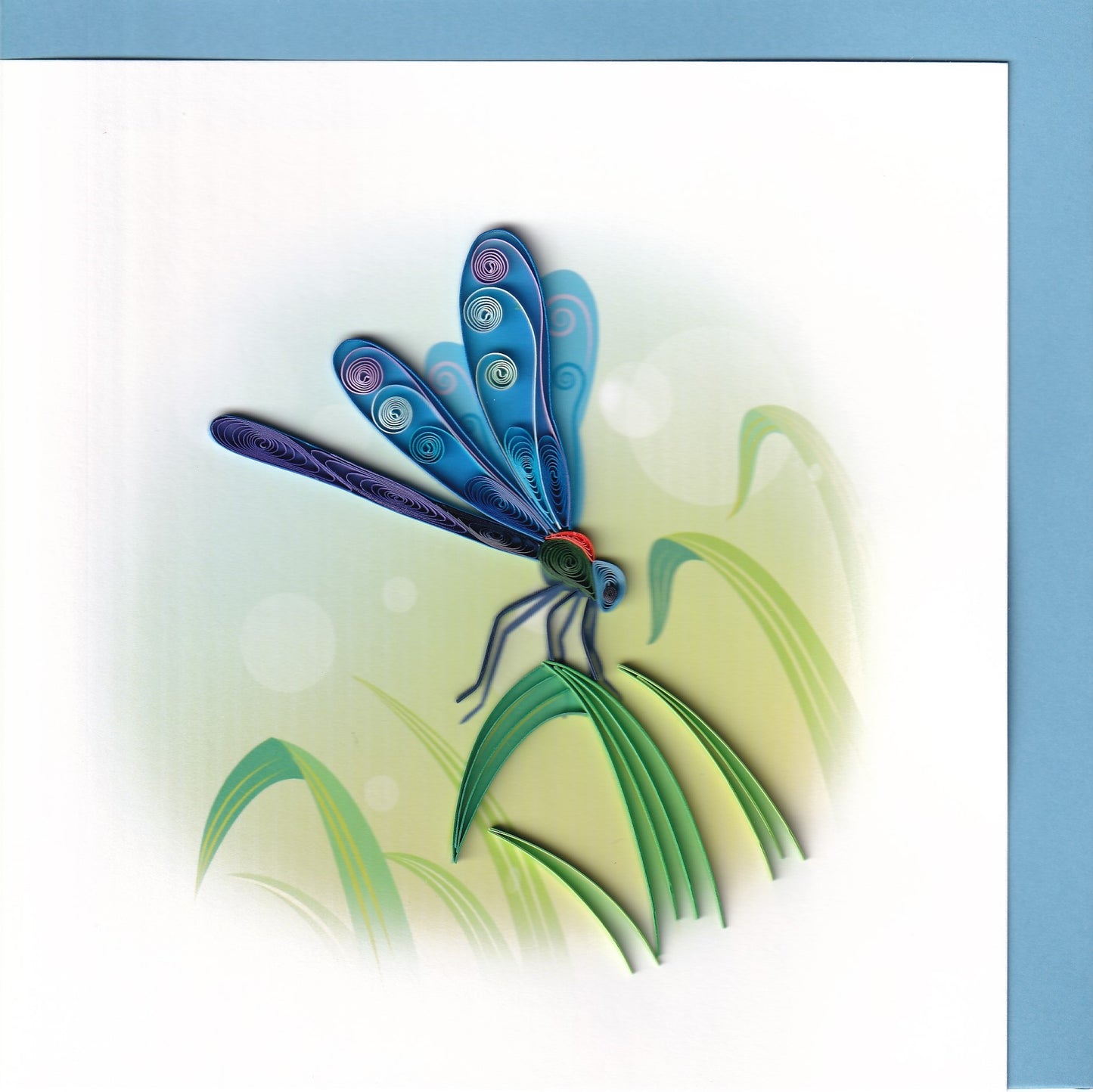 Dragonfly Quilling Card