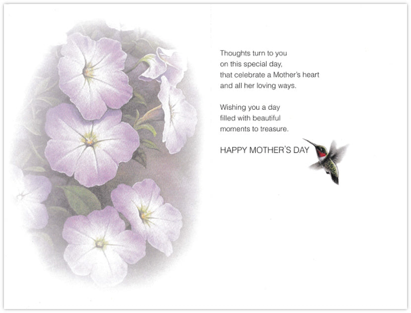 Happy Mother's Day Hummingbird Card