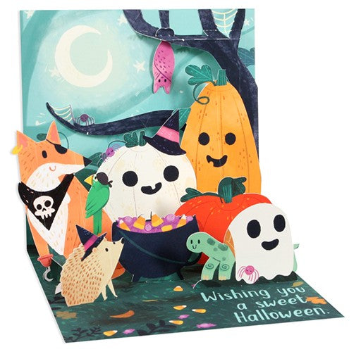 Woodland Halloween Pop-Up Card