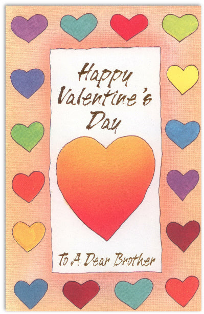 Brother Valentine's Day Card