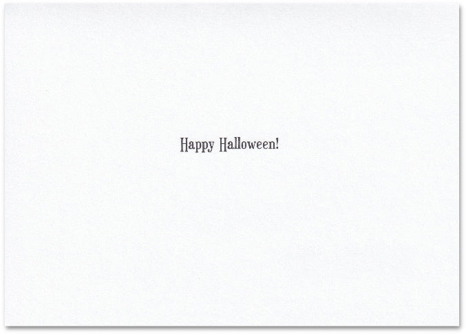 Trick or Trees Halloween Card