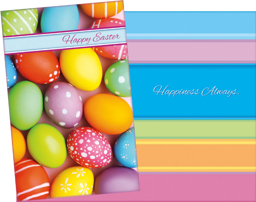 Eggs Happy Easter Card