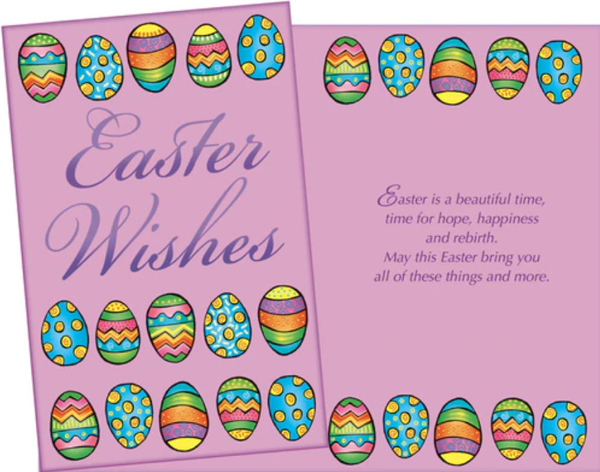 Easter Wishes Card