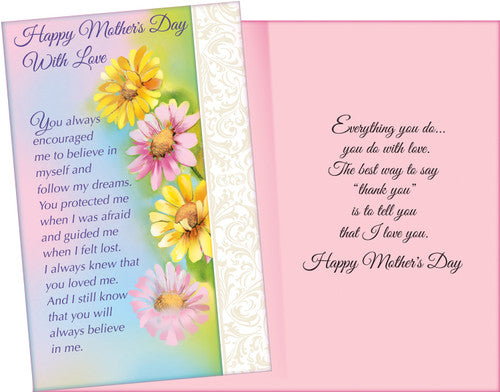 Happy Mother's Day With Love Card