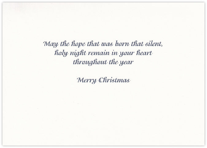 A Holy Scene Christmas Card