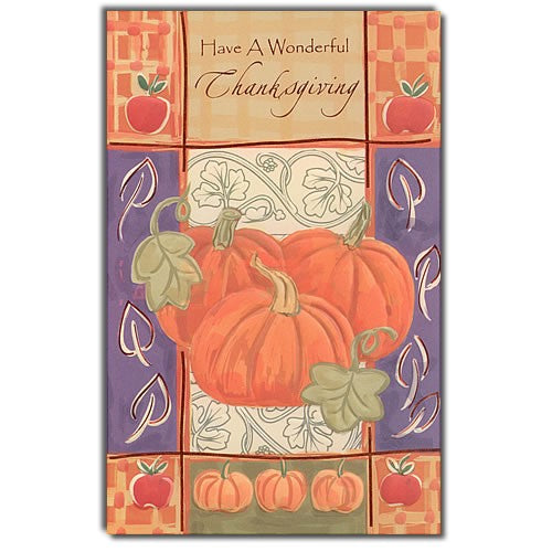 Thanksgiving Card – Blue Bird Cards