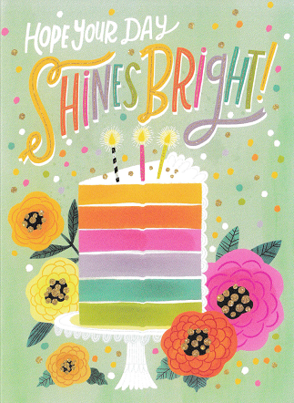 Hope Your Day Shines Bright Birthday Card
