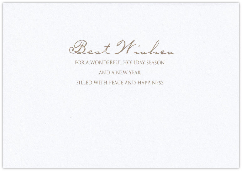 Elegant Dove Holiday Card