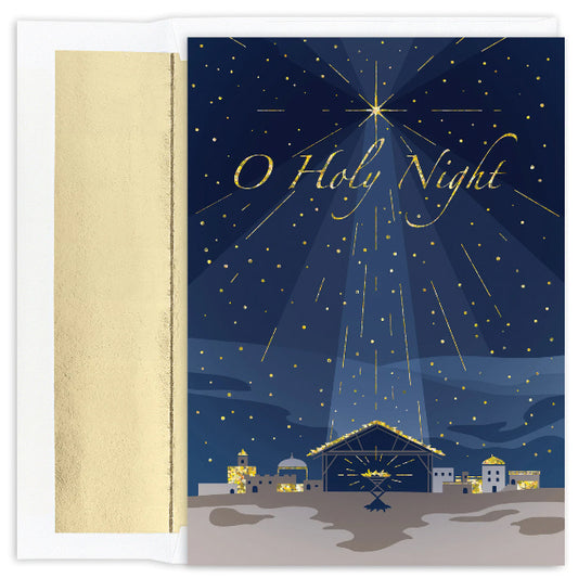 O Holy Night Christmas Card