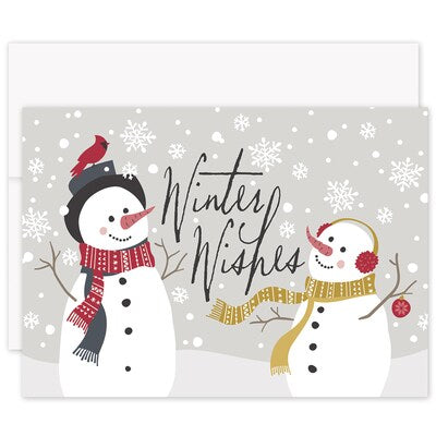 Snow Friends Laughter & Joy - Holiday Card