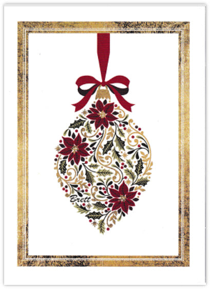 Ornament Holiday Card