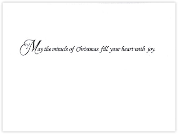 Christmas Blessings Card