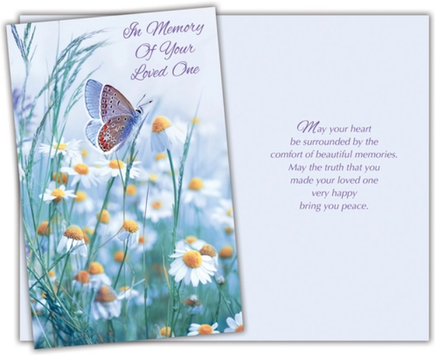 Loss of Loved One Sympathy Card