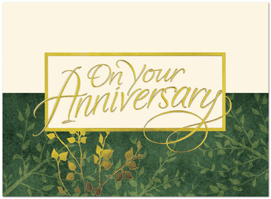 On Your Anniversary Card