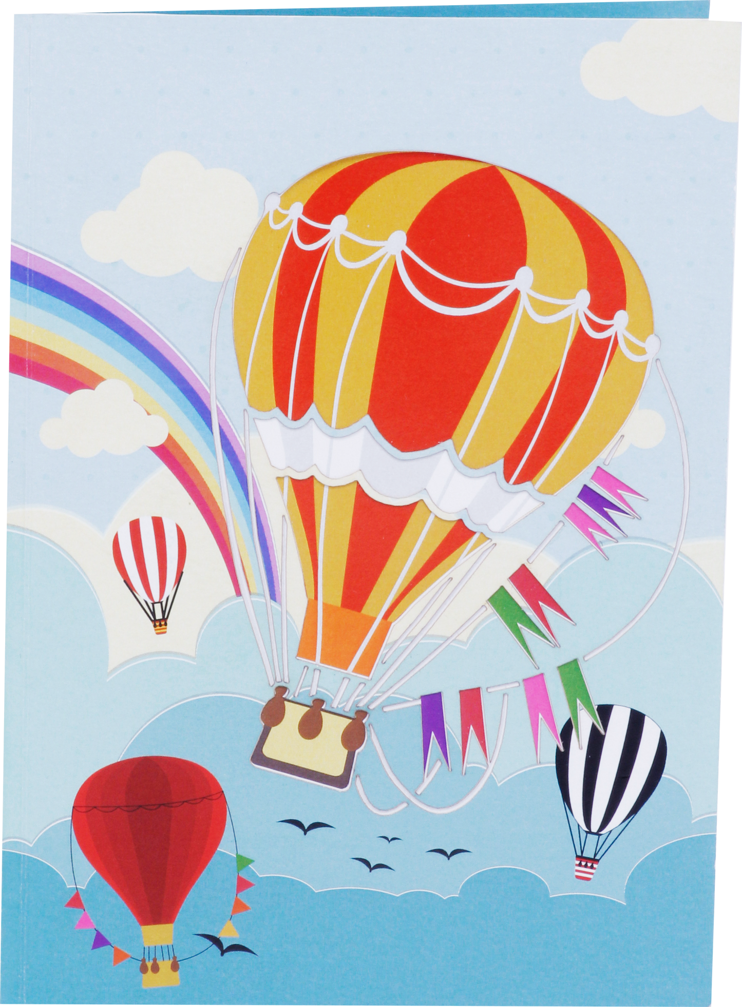 Hot Air Balloon Pop-Up Card